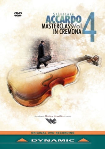 Salvatore Accardo: Masterclass in Cremona - Volume 4