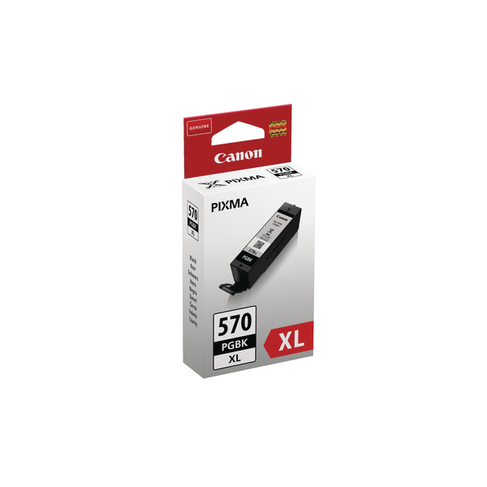 Canon PGI-570BK XL Black Inkjet Cartridges High Yield (2 Pack) 0318C007