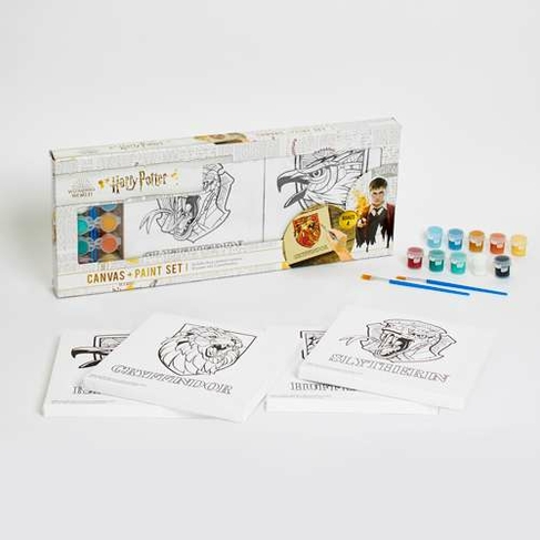 Harry Potter Canvas and Paint Set - Houses