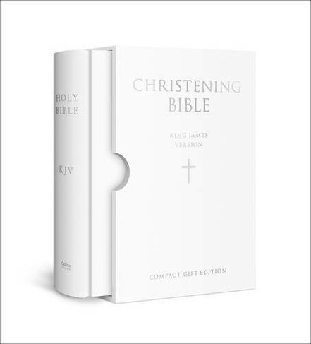 HOLY BIBLE: King James Version (KJV) White Compact Christening Edition: (New edition)