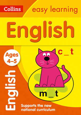 English Ages 3-5: Prepare for School with Easy Home Learning (Collins Easy Learning Preschool)