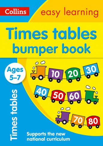Times Tables Bumper Book Ages 5-7: Ideal for Home Learning (Collins Easy Learning KS1)