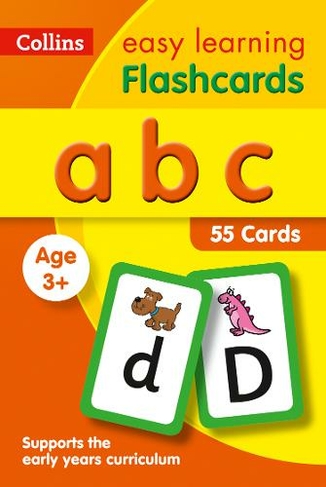 abc Flashcards: Ideal for Home Learning (Collins Easy Learning Preschool)