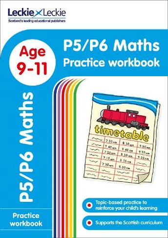 P5/P6 Maths Practice Workbook: Extra Practice for Cfe Primary School English (Leckie Primary Success - edition)