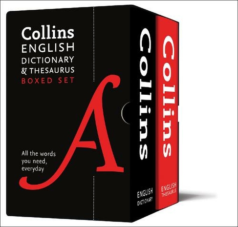 English Dictionary and Thesaurus Boxed Set: All the Words You Need, Every Day (3rd Revised edition)