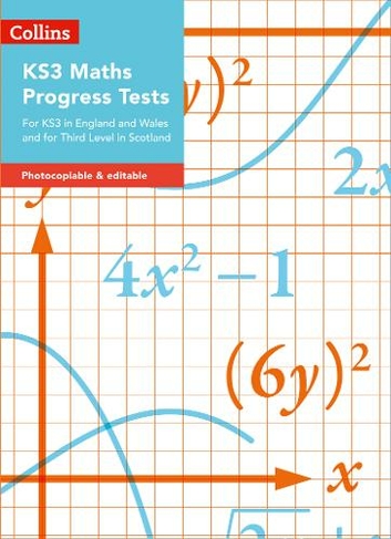 KS3 Maths Progress Tests: For KS3 in England and Wales (Collins Tests & Assessment)