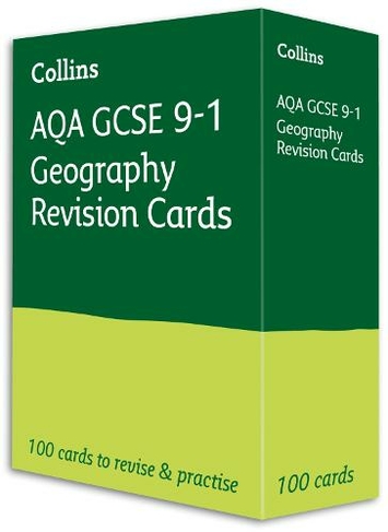AQA GCSE 9-1 Geography Revision Cards: Ideal for the 2024 and 2025 Exams (Collins GCSE Grade 9-1 Revision)