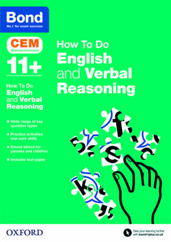 Bond 11+: CEM How To Do: English and Verbal Reasoning: (Bond 11+)
