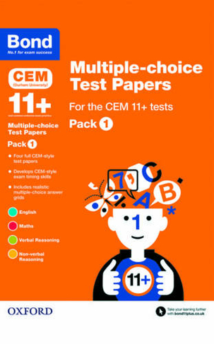 Bond 11+: Multiple-choice Test Papers for the CEM 11+ Tests Pack 1: Ready for the 2024 exam: (Bond 11+)