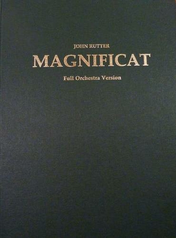 Magnificat: (Full score - orchestral version)