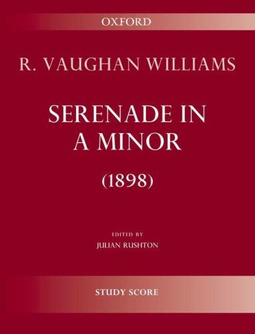 Serenade in A minor (1898): (Study score)