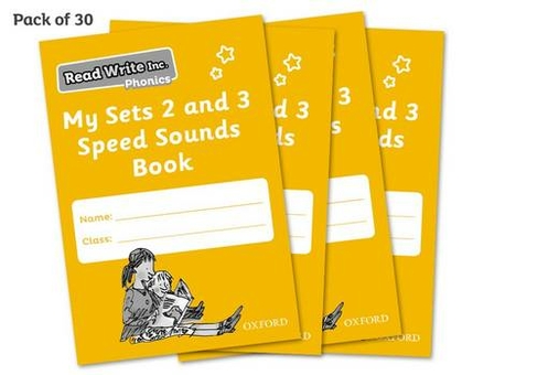 Read Write Inc. Phonics: My Sets 2 and 3 Speed Sounds Book (Pack of 30): (Read Write Inc. Phonics)