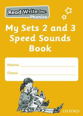 Read Write Inc. Phonics: My Sets 2 and 3 Speed Sounds Book (Pack of 5): (Read Write Inc. Phonics)