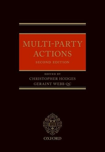 Multi-Party Actions: (2nd Revised edition)