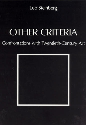 Other Criteria: Confrontations with Twentieth-Century Art (Emersion: Emergent Village resources for communities of faith)