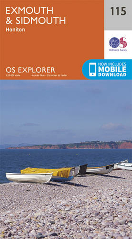 Exmouth and Sidmouth: (OS Explorer Map 115 September 2015 ed)