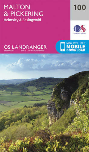 Malton & Pickering, Helmsley & Easingwold: (OS Landranger Map 100 February 2016 ed)