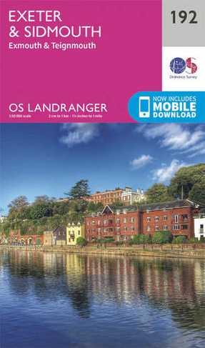 Exeter & Sidmouth, Exmouth & Teignmouth: (OS Landranger Map 192 February 2016 ed)