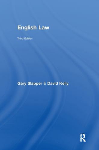 English Law: (3rd edition)