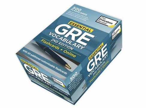 Essential GRE Vocabulary, 2nd Edition: Flashcards + Online: 500 Essential Vocabulary Words to Help Boost Your GRE Score (Graduate School Test Preparation)