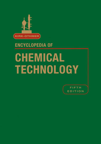 Kirk-Othmer Encyclopedia of Chemical Technology, Volume 22: (Kirk 5e Print Continuation Series 5th edition)