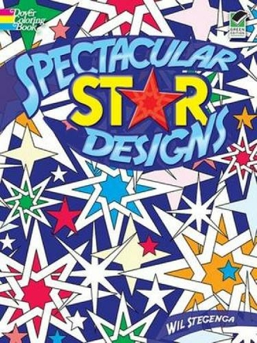 Spectacular Star Designs: (Dover Design Coloring Books Green ed.)