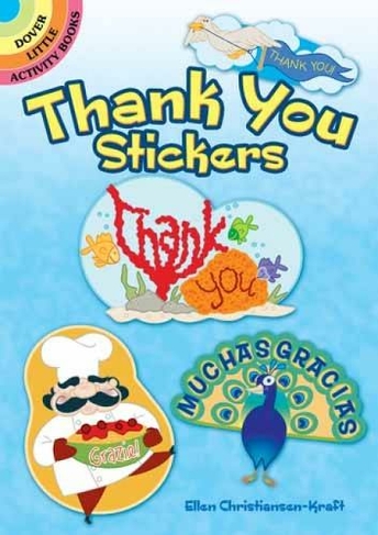 Thank You Stickers: (Dover Little Activity Books Stickers)