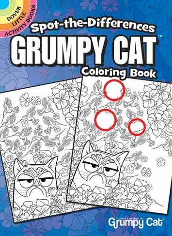 Spot-The-Differences Grumpy Cat Coloring Book: (Little Activity Books)