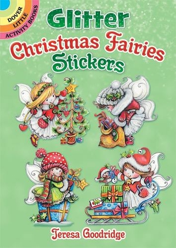 Glitter Christmas Fairies Stickers: (Little Activity Books)