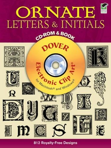 Ornate Letters: (Dover Electronic Clip Art)