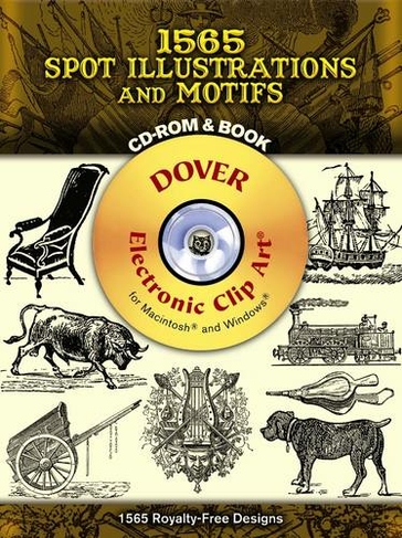 1500 Spot Illustrations and Motifs: (Dover Electronic Clip Art)