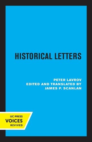 Historical Letters: Peter Lavrov