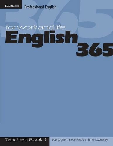 English365 1 Teacher's Guide: For Work and Life (English 365 Teacher's edition)