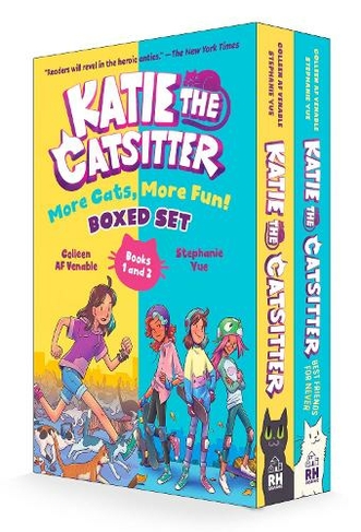 Katie the Catsitter: More Cats, More Fun! Boxed Set (Books 1 and 2): (A Graphic Novel Boxed Set) (Katie the Catsitter)