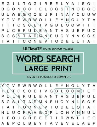 Word Search: (Ultimate Puzzles Large type / large print edition)