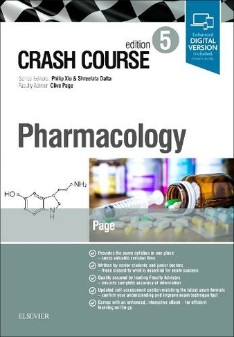 Crash Course Pharmacology: (CRASH COURSE 5th edition)
