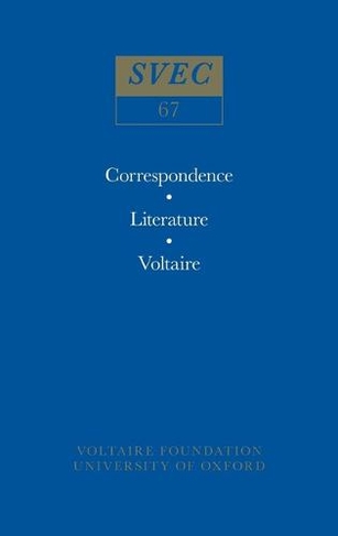 Miscellany/Melanges: (Oxford University Studies in the Enlightenment 67)