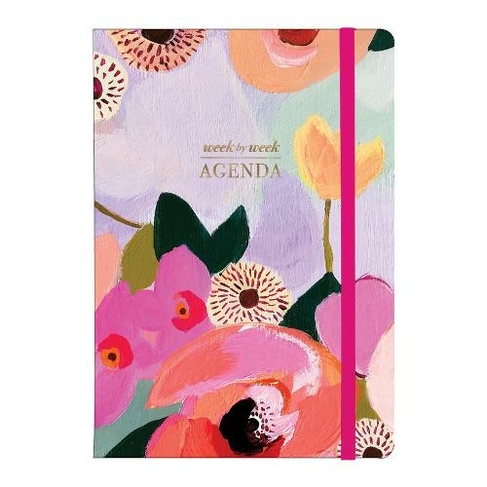Painted Petals Gilded Planner: Gilded Planner Painted Petals