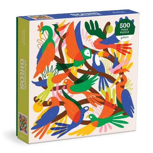 Chromatic Birds 500 Piece Puzzle