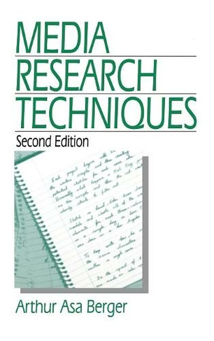 Media Research Techniques: (2nd Revised edition)