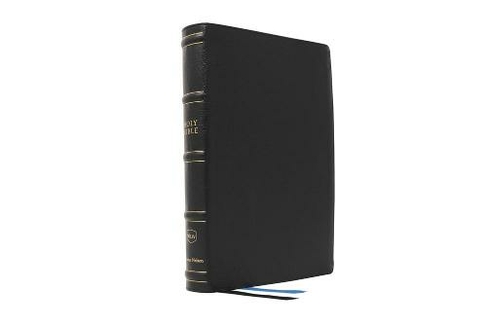 NKJV, Compact Bible, Maclaren Series, Genuine Leather, Black, Comfort Print: Holy Bible, New King James Version