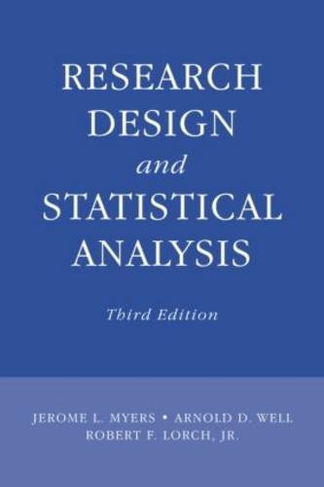 Research Design and Statistical Analysis Third Edition 3rd New edition