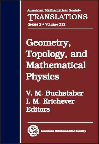 Geometry, Topology, and Mathematical Physics: (American Mathematical Society Translations)