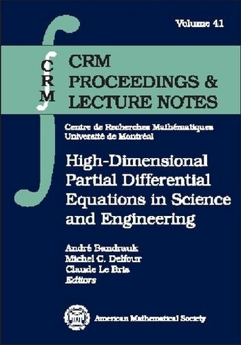 High-dimensional Partial Differential Equations in Science and Engineering: (CRM Proceedings & Lecture Notes illustrated Edition)