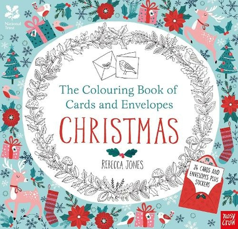 National Trust: The Colouring Book of Cards and Envelopes - Christmas: (Colouring Books of Cards and Envelopes)