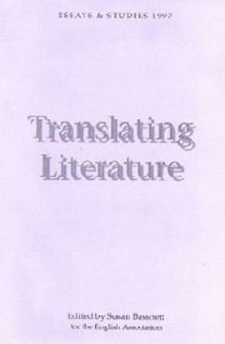 Translating Literature: (Essays and Studies)