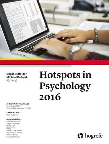 Hotspots in Psychology: (Zeitschrift fuer Psychologie 3)