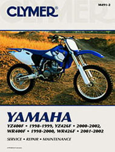 Yamaha YZ400F, YZ426F, WR400F & WR426F Motorcycle (1998-2002) Service Repair Manual: (2nd Updated ed.)