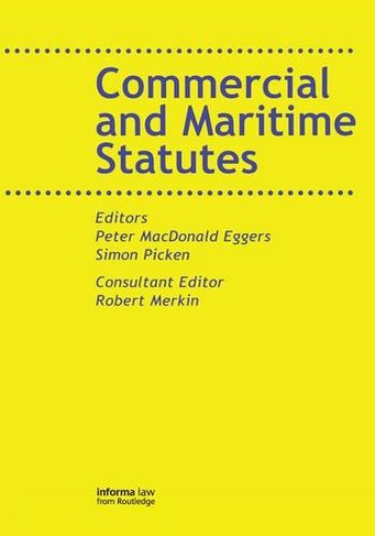 Commercial and Maritime Statutes: (Maritime and Transport Law Library)
