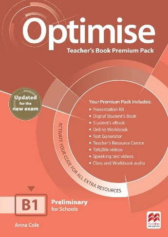 Optimise B1 Teacher's Book Premium Pack